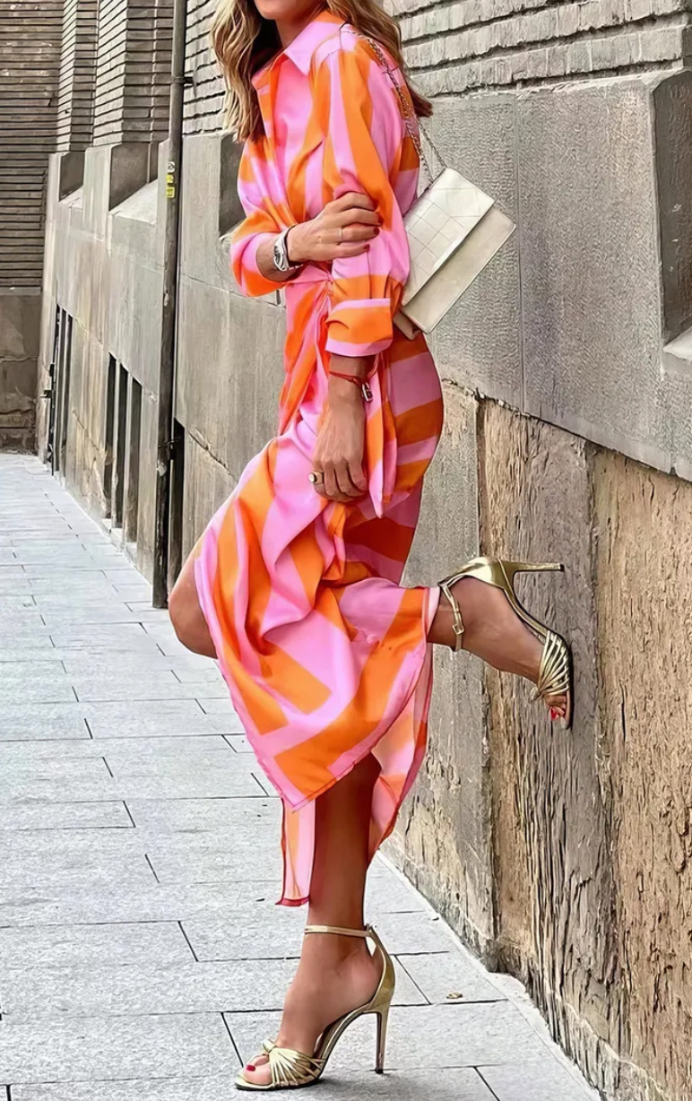 SELENA™ | Printed Wrap Dress