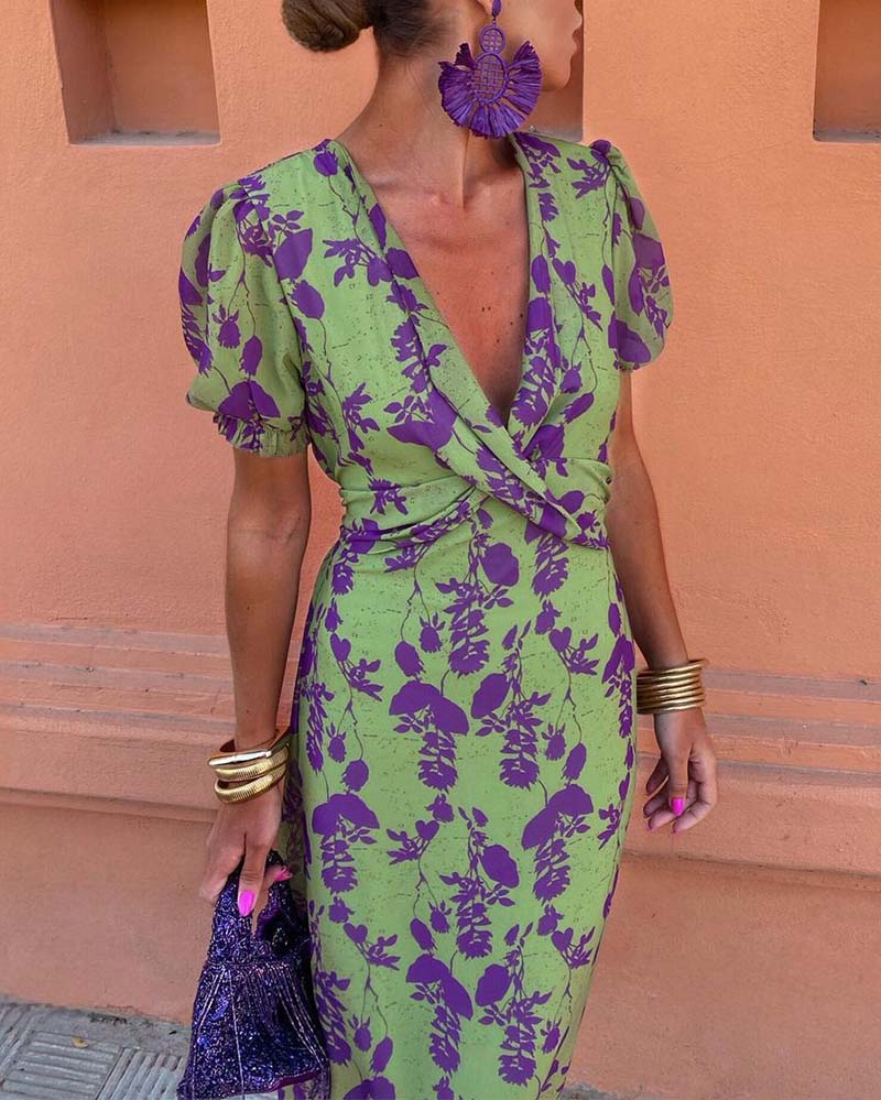 PAIGE™ | Flowy Midi Dress