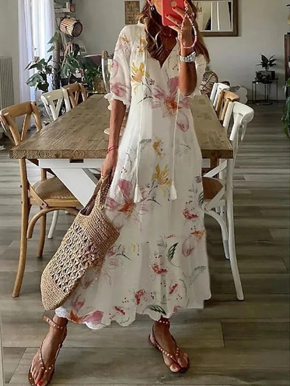 DIANE™ | Boho Tummy Coverage Dress