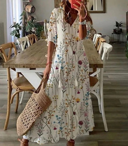 DIANE™ | Boho Tummy Coverage Dress