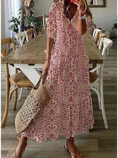 DIANE™ | Boho Tummy Coverage Dress