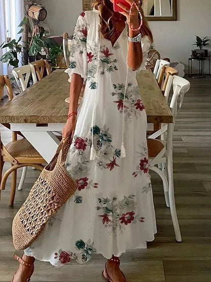 DIANE™ | Boho Tummy Coverage Dress