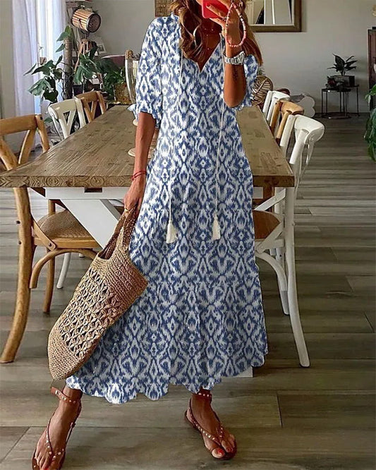 DIANE™ | Boho Tummy Coverage Dress