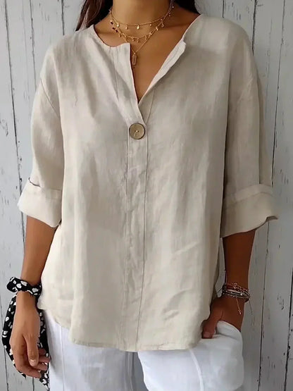 SOFIA™ | V-Neck Blouse