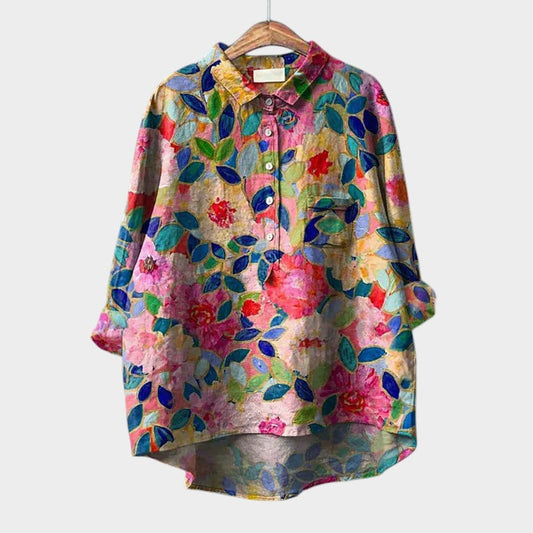 LOUISA ART BLOUSE