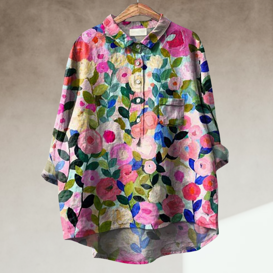 KELLY™  | Elegant Floral Blouse