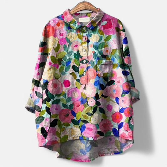 KELLY™  | Elegant Floral Blouse