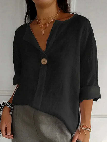 SOFIA™ | V-Neck Blouse