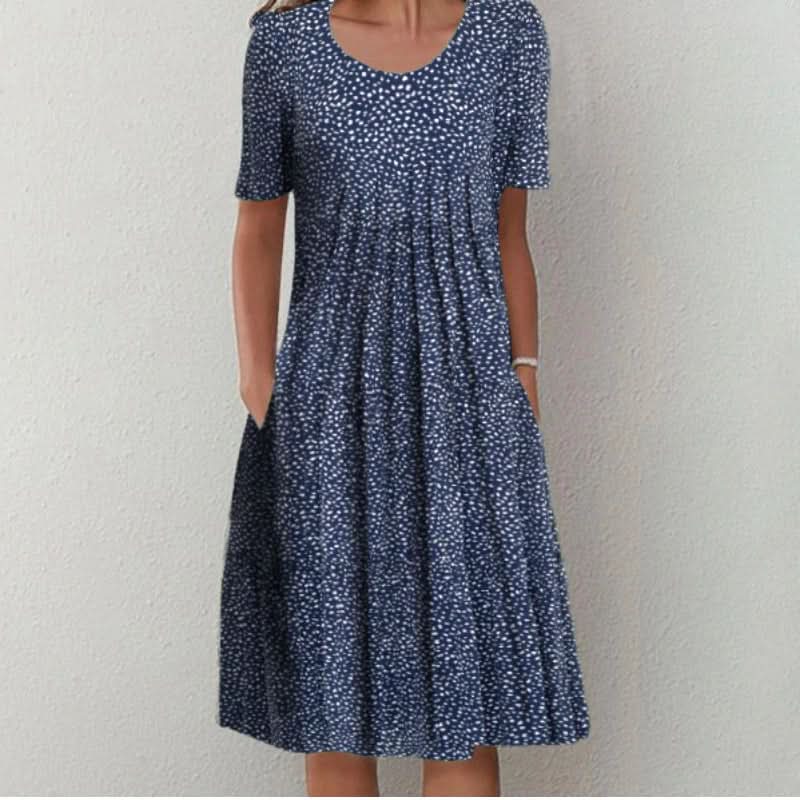 DIANA™ | Timeless Printed Dress