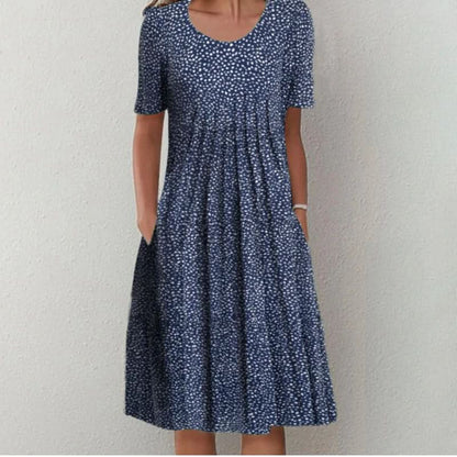 DIANA™ | Timeless Printed Dress