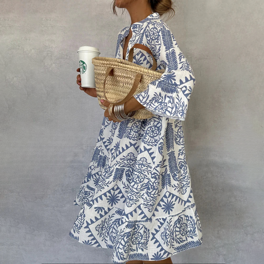 ANJIE™ - Relaxed Boho Tunic Dress