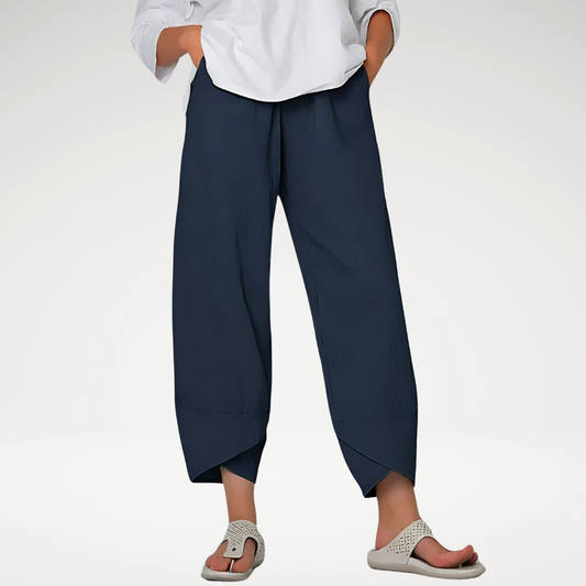 ANNAH™ |  Chic Linen Trousers