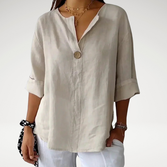 SOFIA™ | V-Neck Blouse