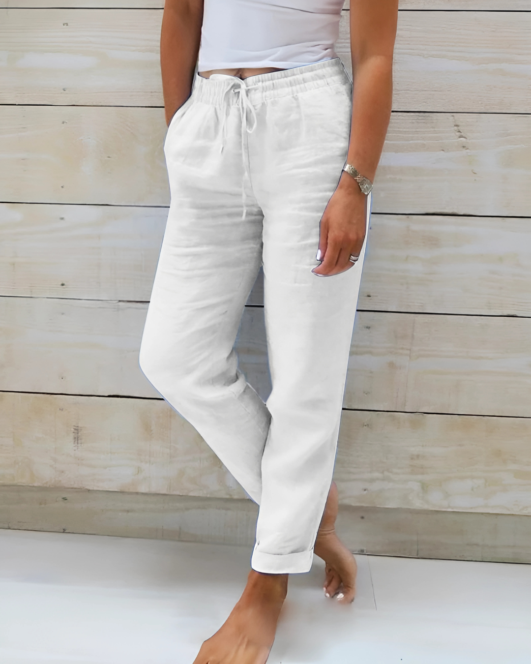ISABELLE™ | Relaxed Fit Linen Pants
