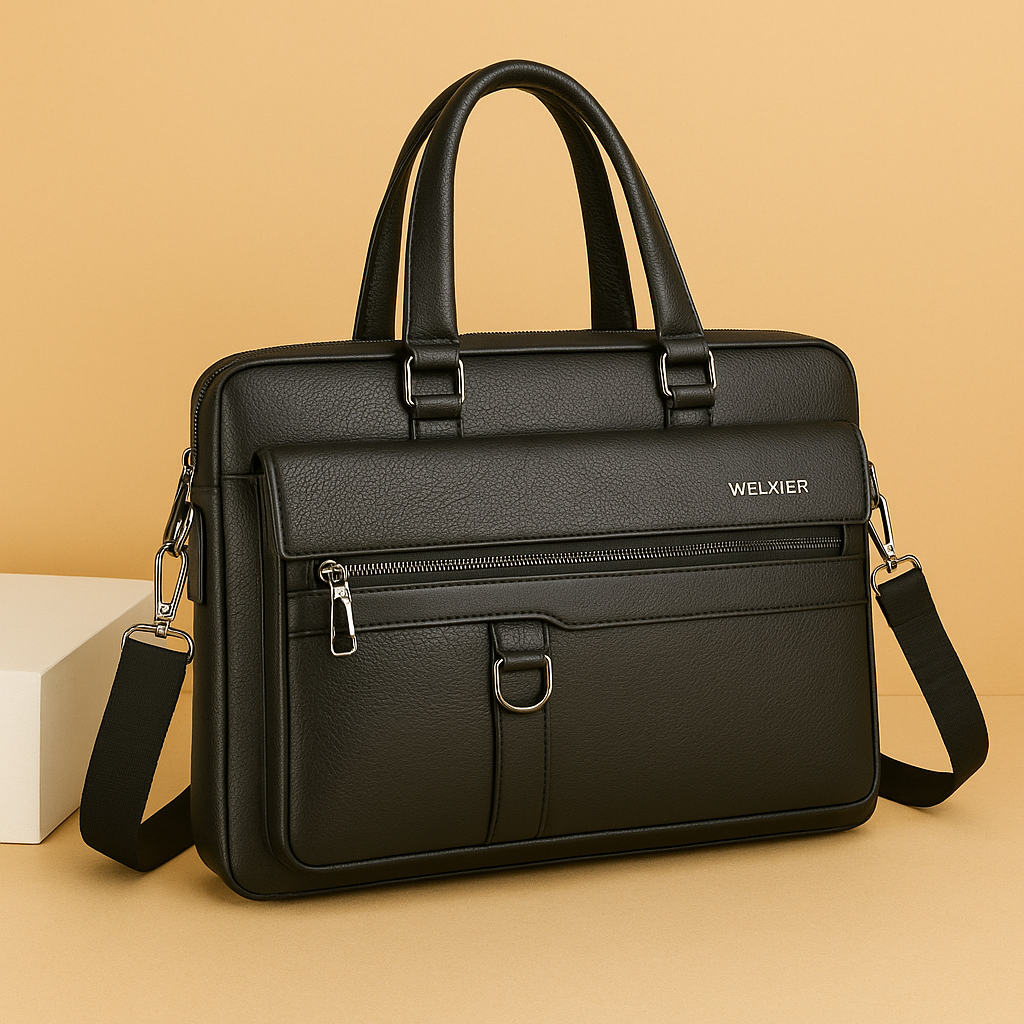 Sonny |  Leather Work Briefcase