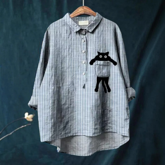 LILY™ | Cat Print Tee