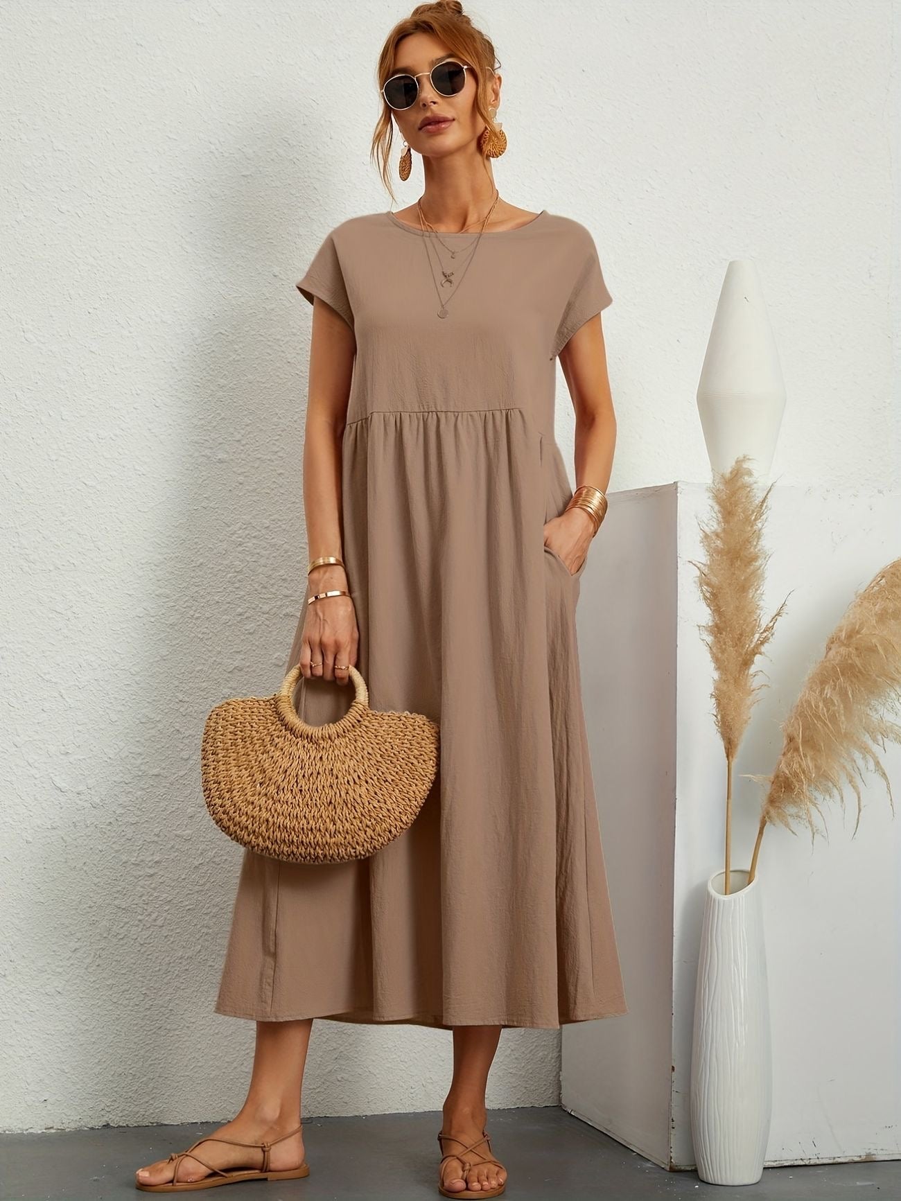 TAMARA™ | Elegant Dress With Pockets