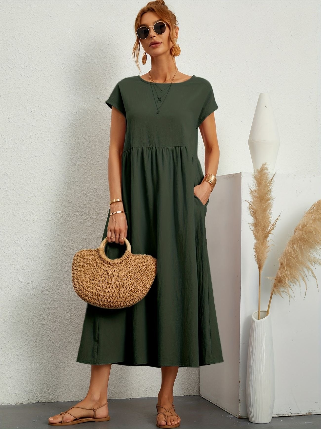 TAMARA™ | Elegant Dress With Pockets