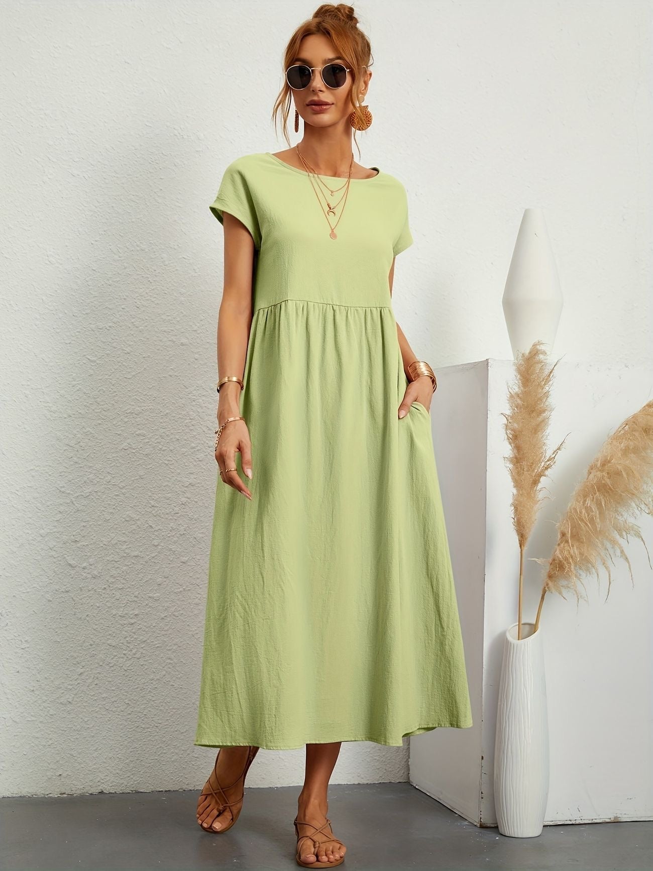 TAMARA™ | Elegant Dress With Pockets