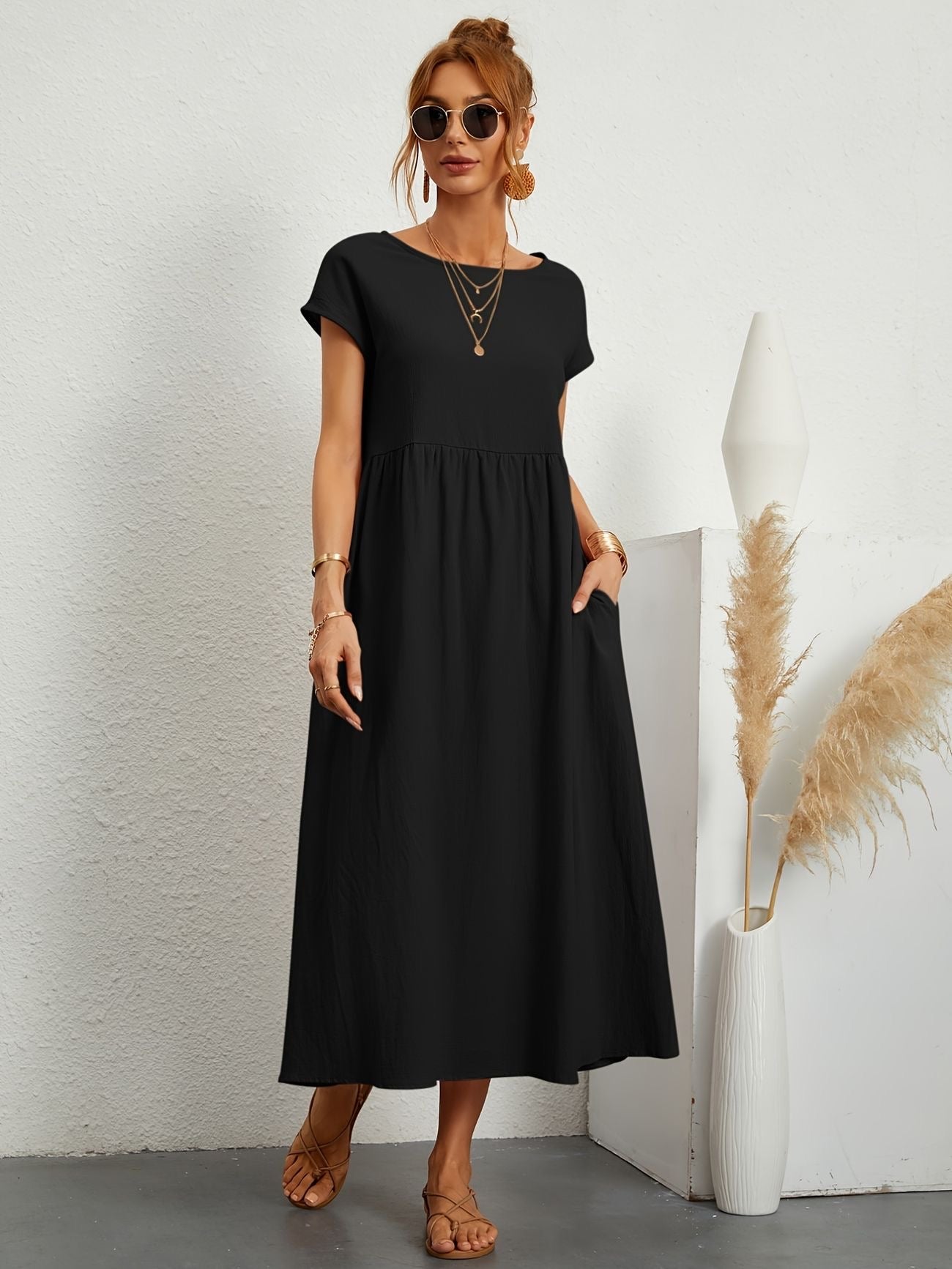 TAMARA™ | Elegant Dress With Pockets