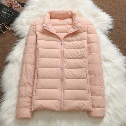 Solen Light Puffer Jacket | Light Pink