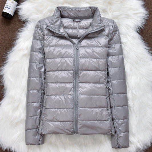 Solen Light Puffer Jacket | Grey
