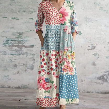 ANGELINA™ | Retro Maxi Dress