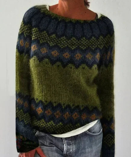 LAYLA | Stylish Printed Sweater