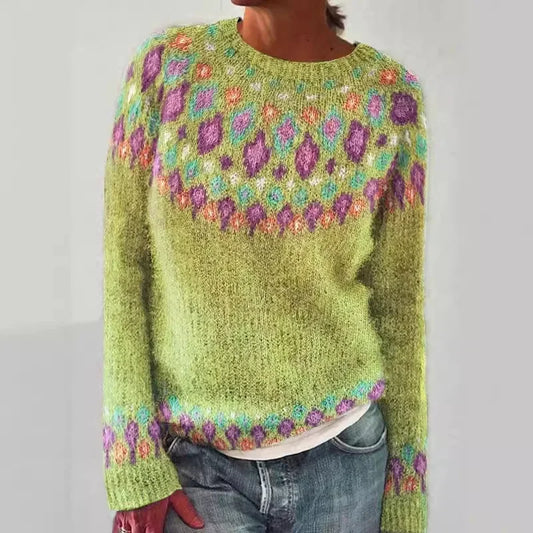 TESSA | Diamond Knit Sweater