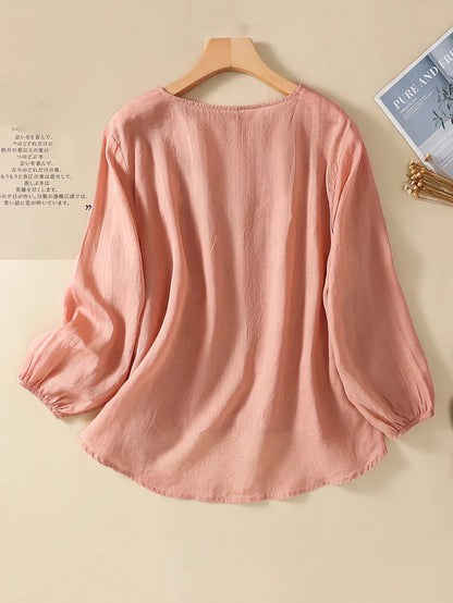 CLAIRE™ | Floral Embroided Blouse