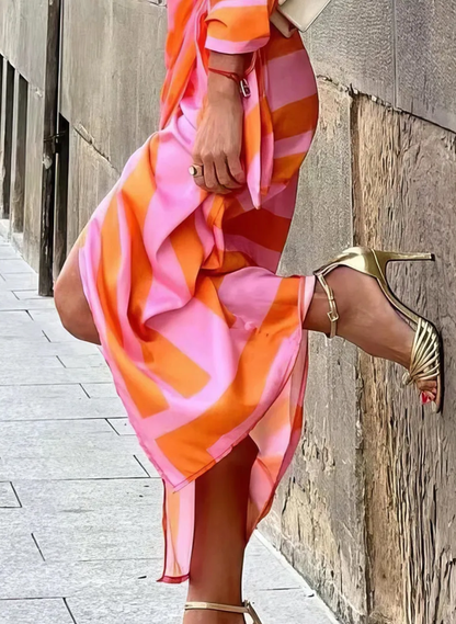 SELENA™ | Printed Wrap Dress