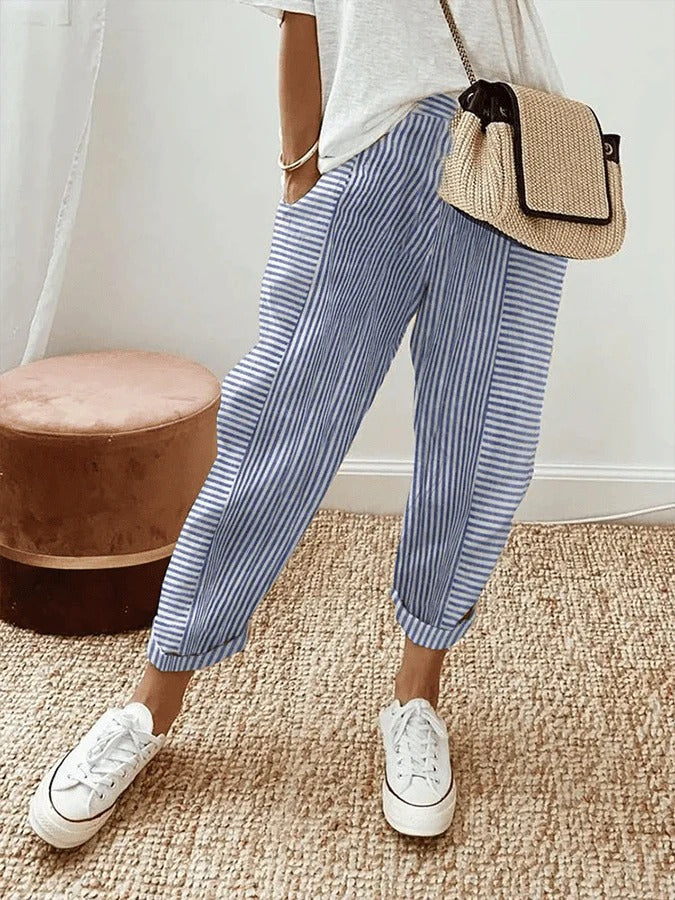 LAURA™ | Comfy Striped Pants