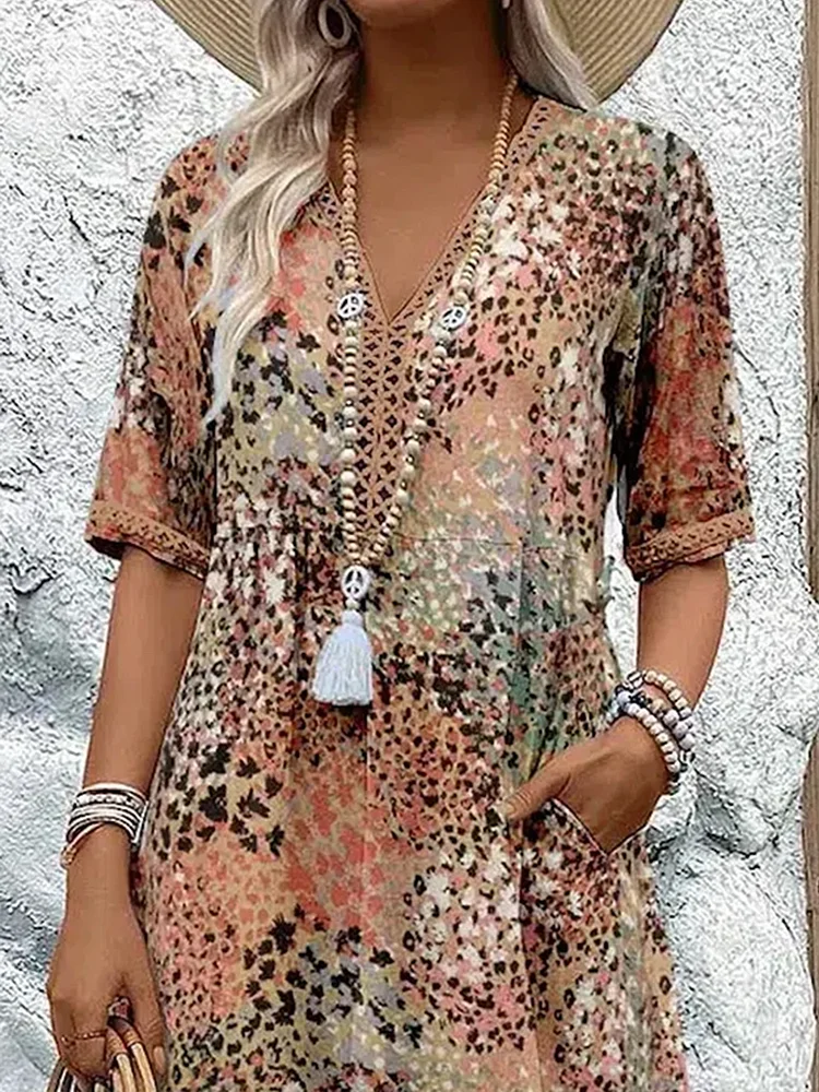 CATARINA™ | Vibrant Midi Dress