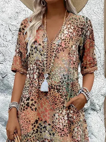 CATARINA™ | Vibrant Midi Dress