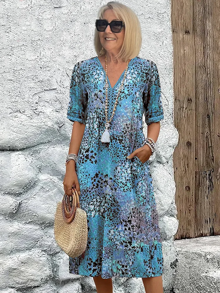 CATARINA™ | Vibrant Midi Dress