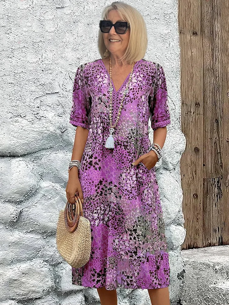 CATARINA™ | Vibrant Midi Dress