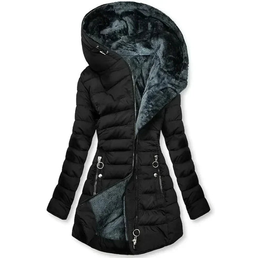 ISLA | Fur-Lined Hooded Jacket