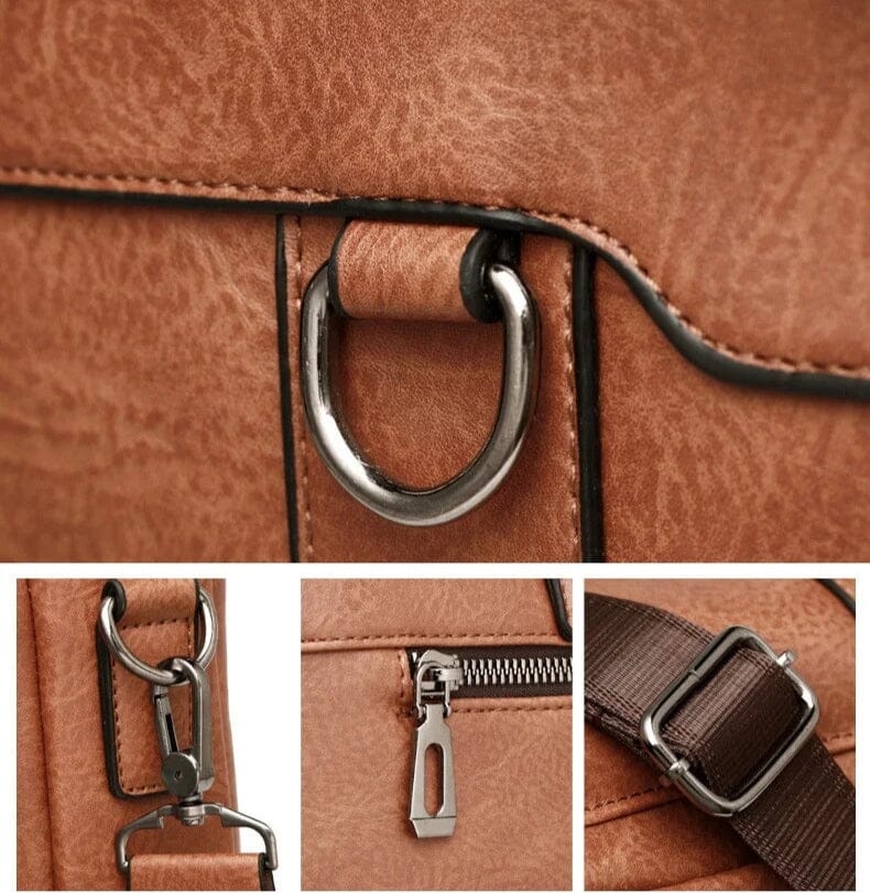 Sonny |  Leather Work Briefcase