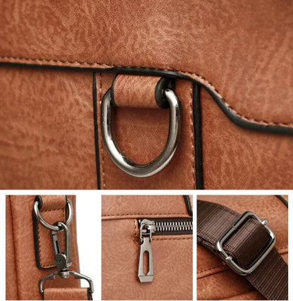 Sonny |  Leather Work Briefcase