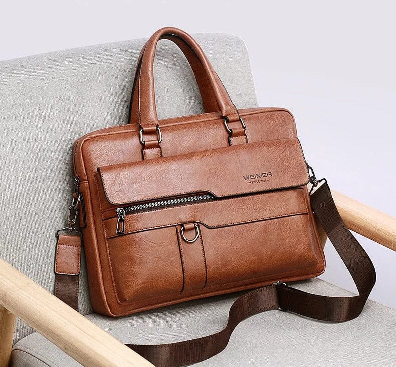 Sonny |  Leather Work Briefcase