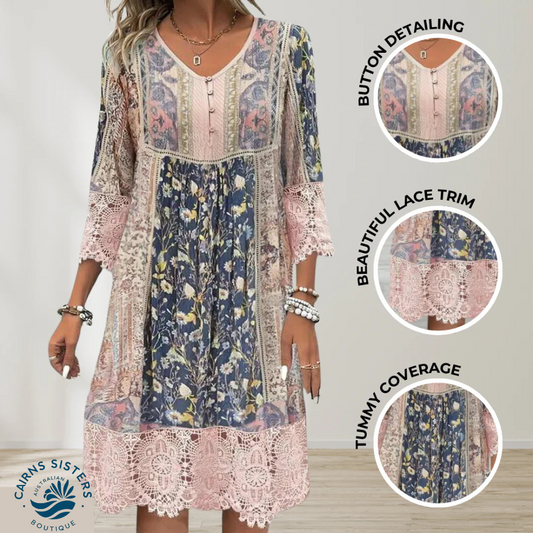 NAVEAH™ | Boho Luxe Dress