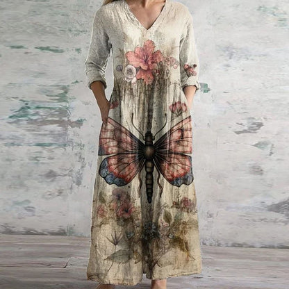 ANGELINA™ | Retro Maxi Dress
