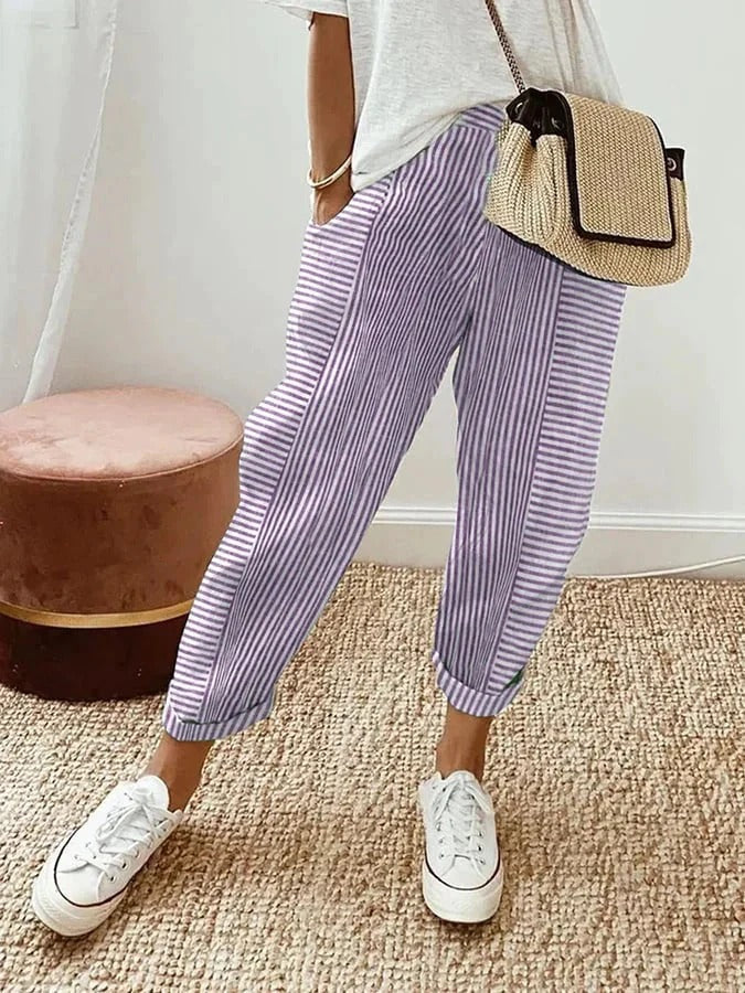 LAURA™ | Comfy Striped Pants