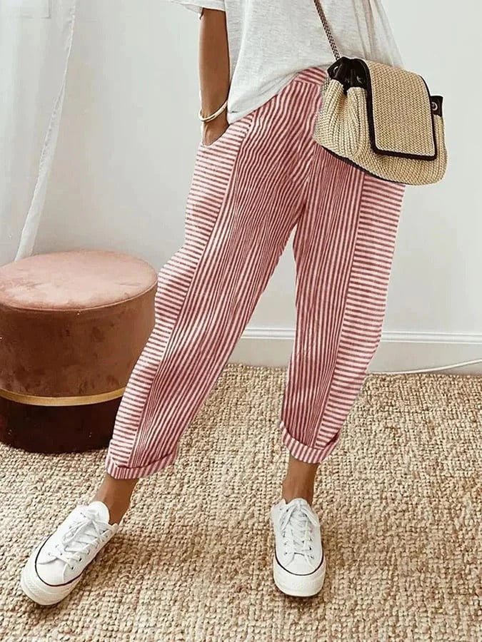 LAURA™ | Comfy Striped Pants