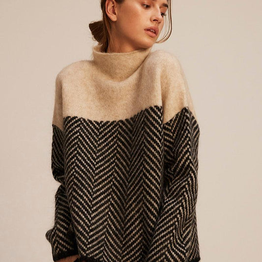 LILY | Polo Neck Jumper
